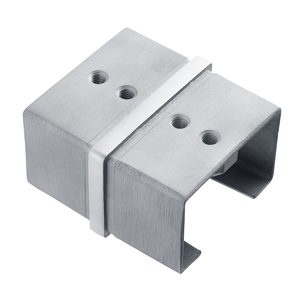 Square Top Rail Connector 180° Horizontal