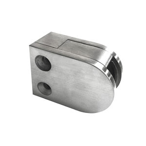 Round Glass Clamp - Flat Post Mount - Model 510